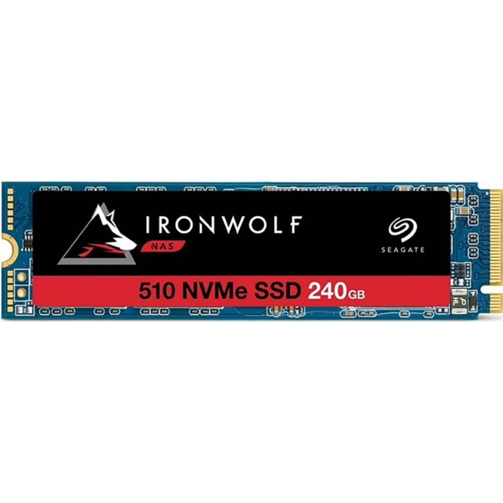 Seagate ZP240NM30011 unutarnji M.2 SATA SSD 2280 240 GB IronWolf&reg; 510 maloprodaja pcie 3.0 x4 slika