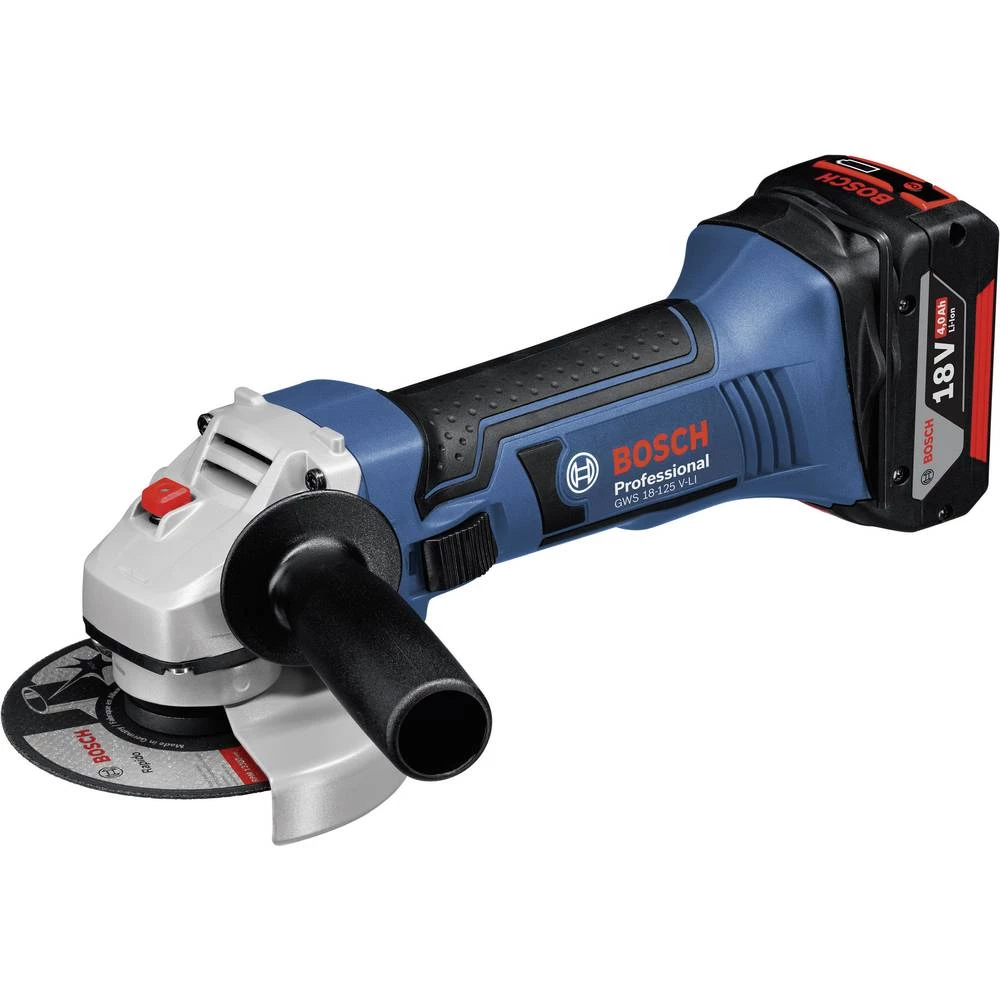 Aku kutna brusilica 125 mm Bez baterije 18 V Bosch Professional GWS 18-125 V-LI 060193A307 slika