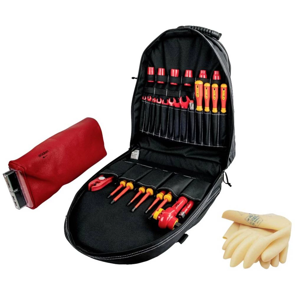 Bernstein Tools  8250-VDE vde ruksak za alat-sa sadržajem 35-dijelni (D x Š x V) 440 x 175 x 310 mm slika