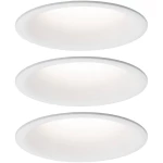 LED ugradno svjetlo za kupaonicu 3-dijelni komplet 20.4 W Toplo-bijela Paulmann 93415 Cymbal Mat-bijela