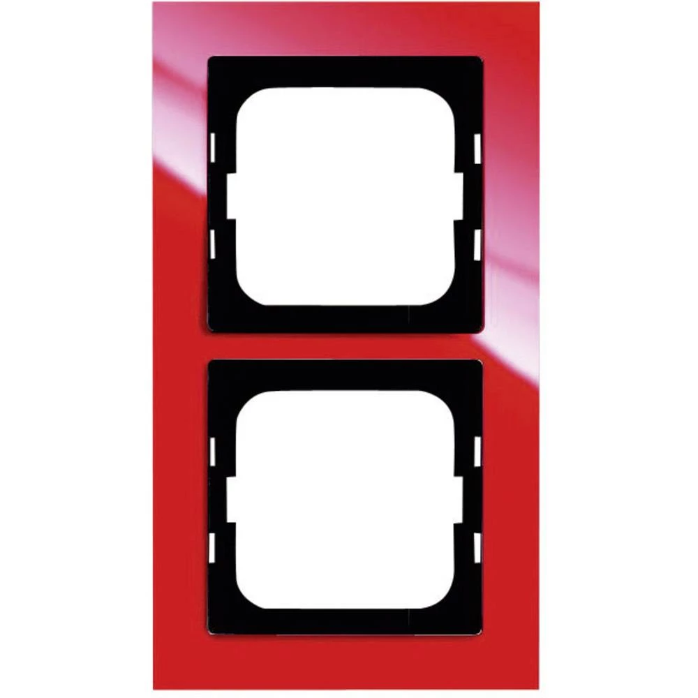 Busch-Jaeger 2-struki pokrivni okvir Axcent crveni 1722-287 slika