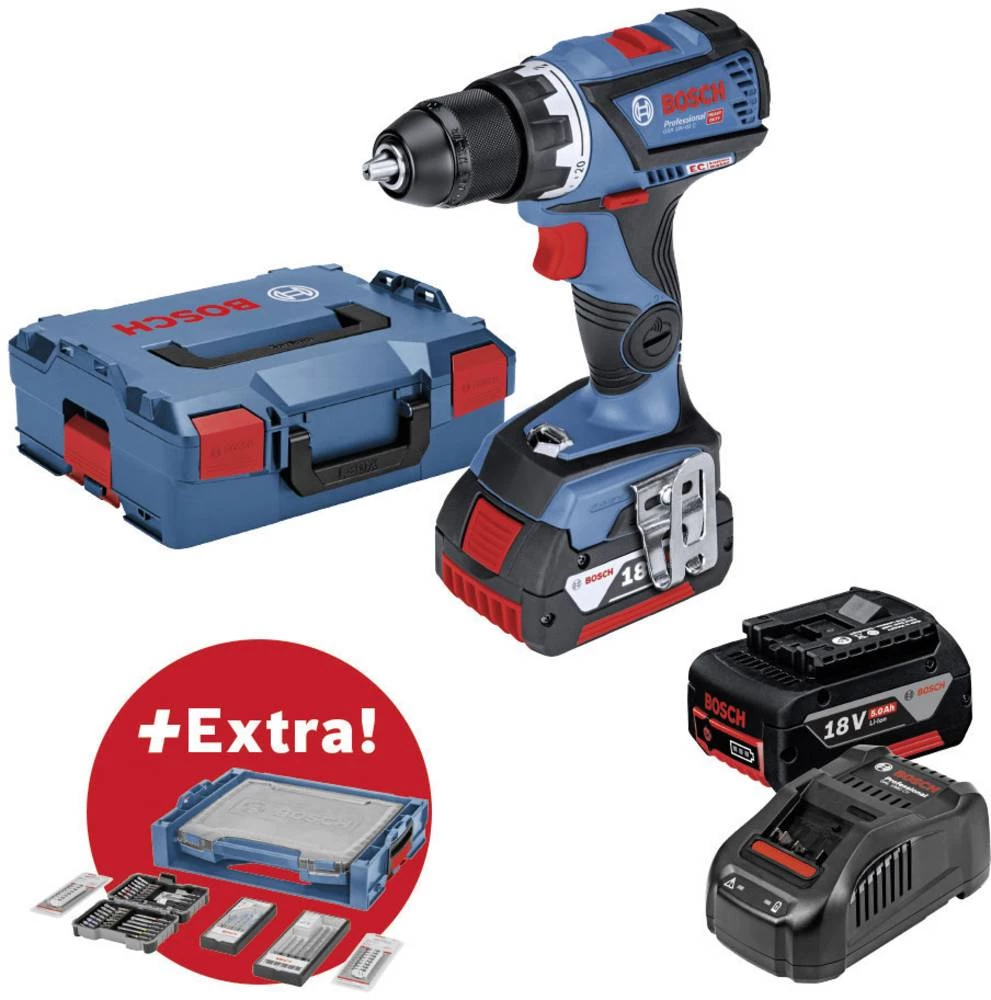 Bosch Professional GSR 18V-60 C+68AS LiIon Akumulator 0615990K1K slika