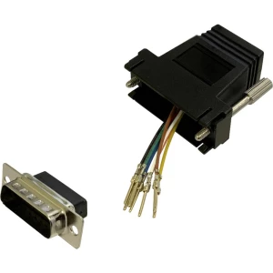 BKL Electronic 10121122 adapter 15-polni muški konektor D-Sub - RJ45-utičnica  1 St. Single slika