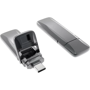 Xlyne 7612800 USB stick 128 GB siva 7612800 USB-C® USB 3.2 (2. gen.) slika
