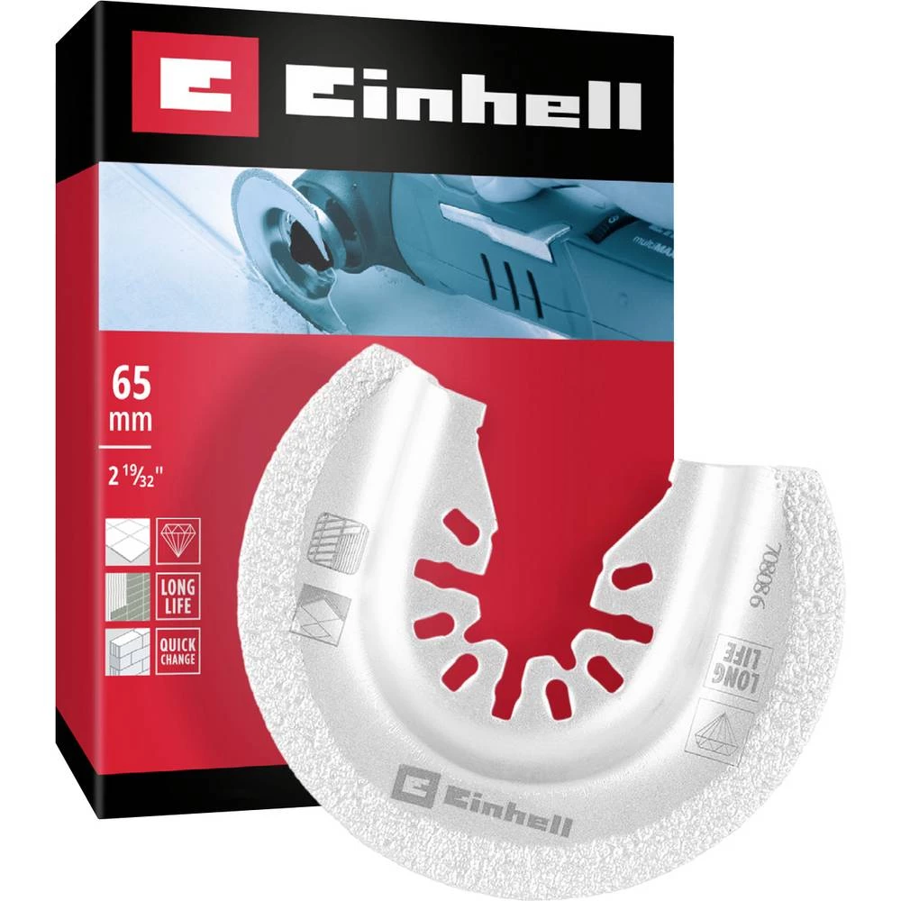 Einhell 708086 Sägeblatt halbrund DIA, 65mm dijamant list pile 65 mm 1 kom. slika