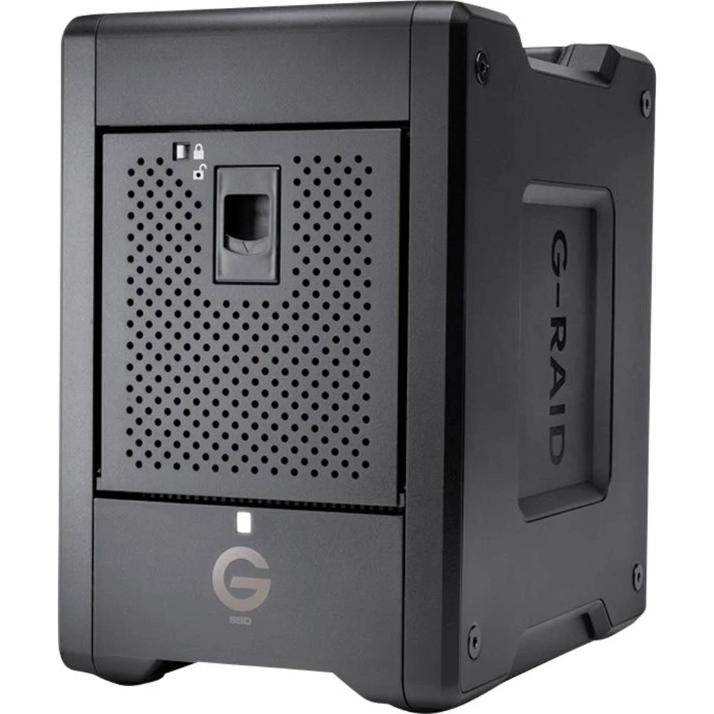 SanDisk Professional G-Raid Shuttle SSD 16 TB vanjski ssd tvrdi disk USB 3.2 gen. 2 (USB 3.1), Thunderbolt 3 crna  SDPS24H-016T-MBAAB slika