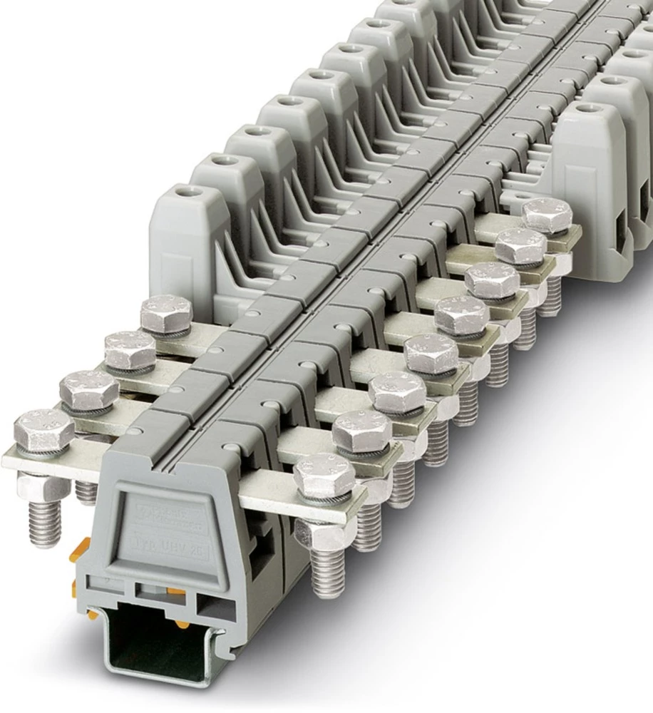 UHV 25-KH/AS - visokonaponski konektor UHV 25-KH/AS Phoenix Contact sive boje, sadržaj: 10 kom. slika