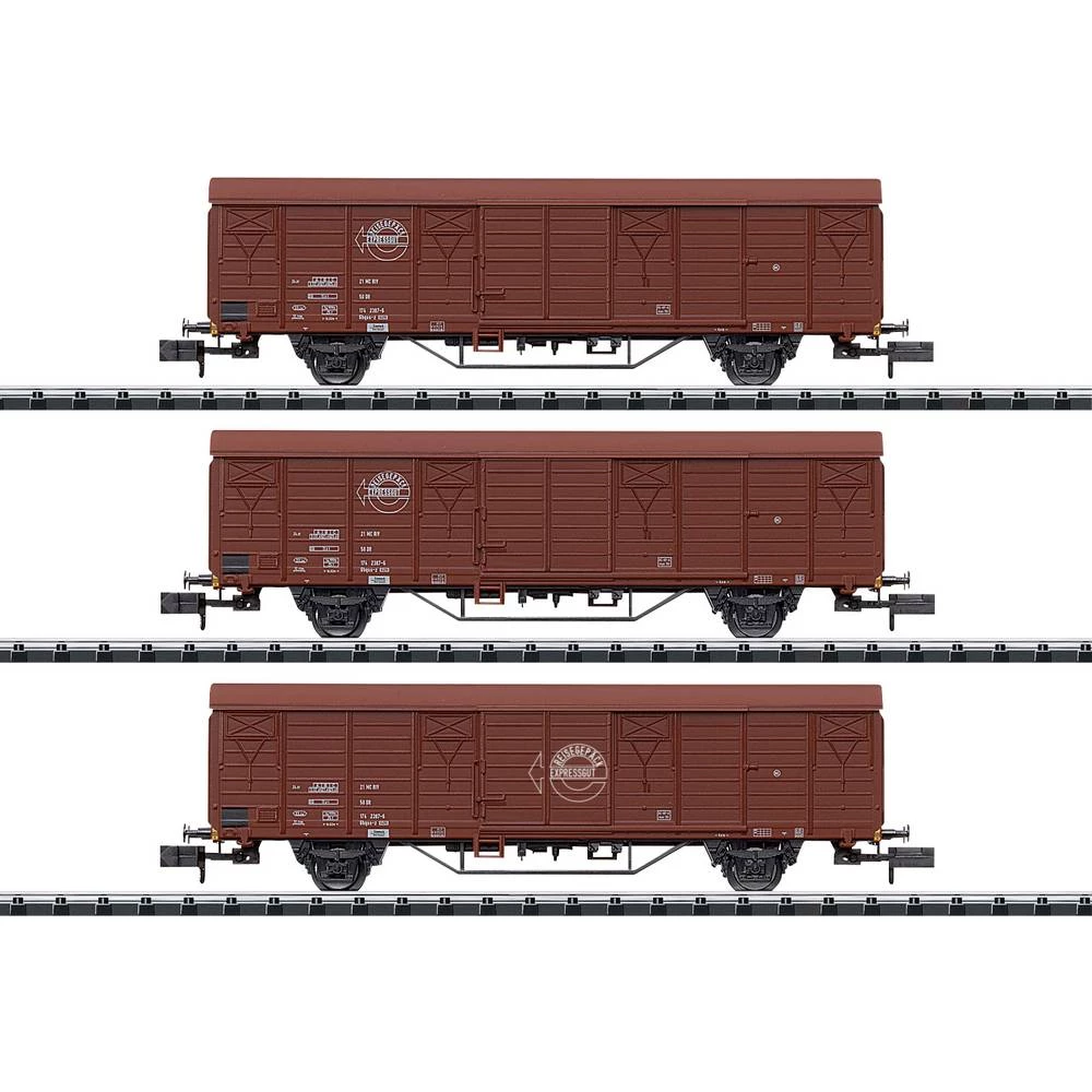 MiniTrix T18902 Teretni automobil "Expressgut" DR, set od 3 komada slika