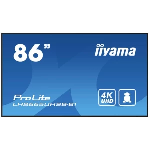 Iiyama ProLite LH8665UHSB-B1 Digital Signage zaslon Energetska učinkovitost 2021: E (A - G) 218.4 cm (86 palac) 3840 x 2 slika