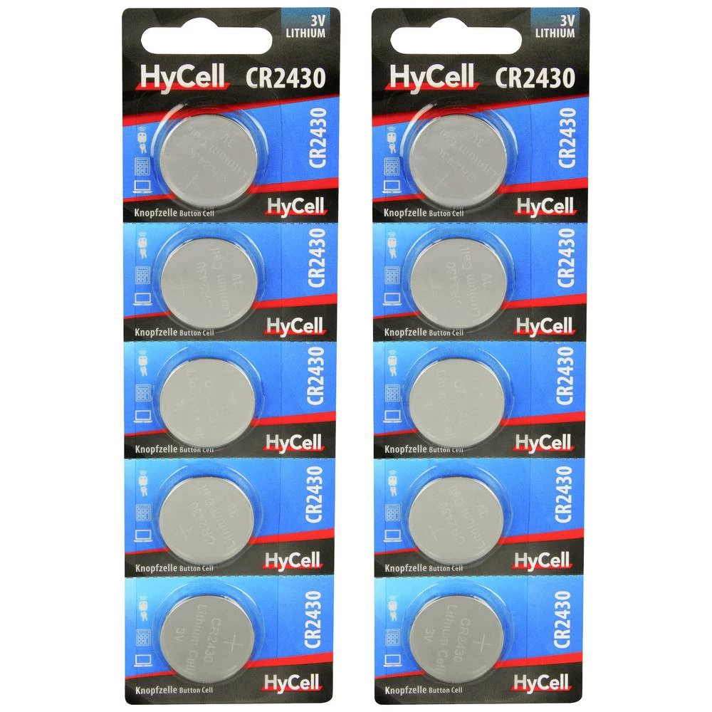 Ansmann CR2430 10er Pack komplet gumbastih baterija CR 2430 litijev  3 V 10 St. slika