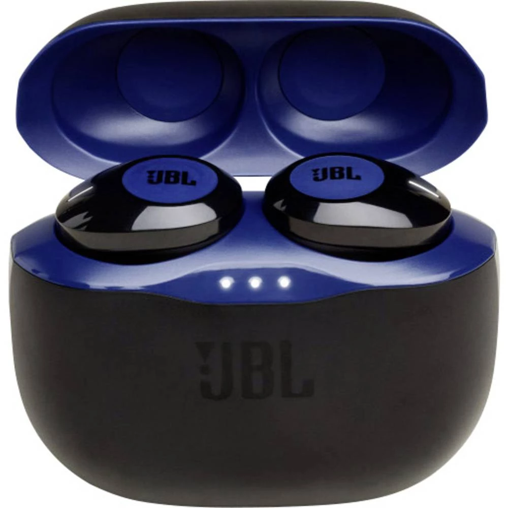 Bluetooth&reg; Naglavne slušalice JBL Tune 120 U ušima Slušalice s mikrofonom, Kontrola na dodir Plava boja slika