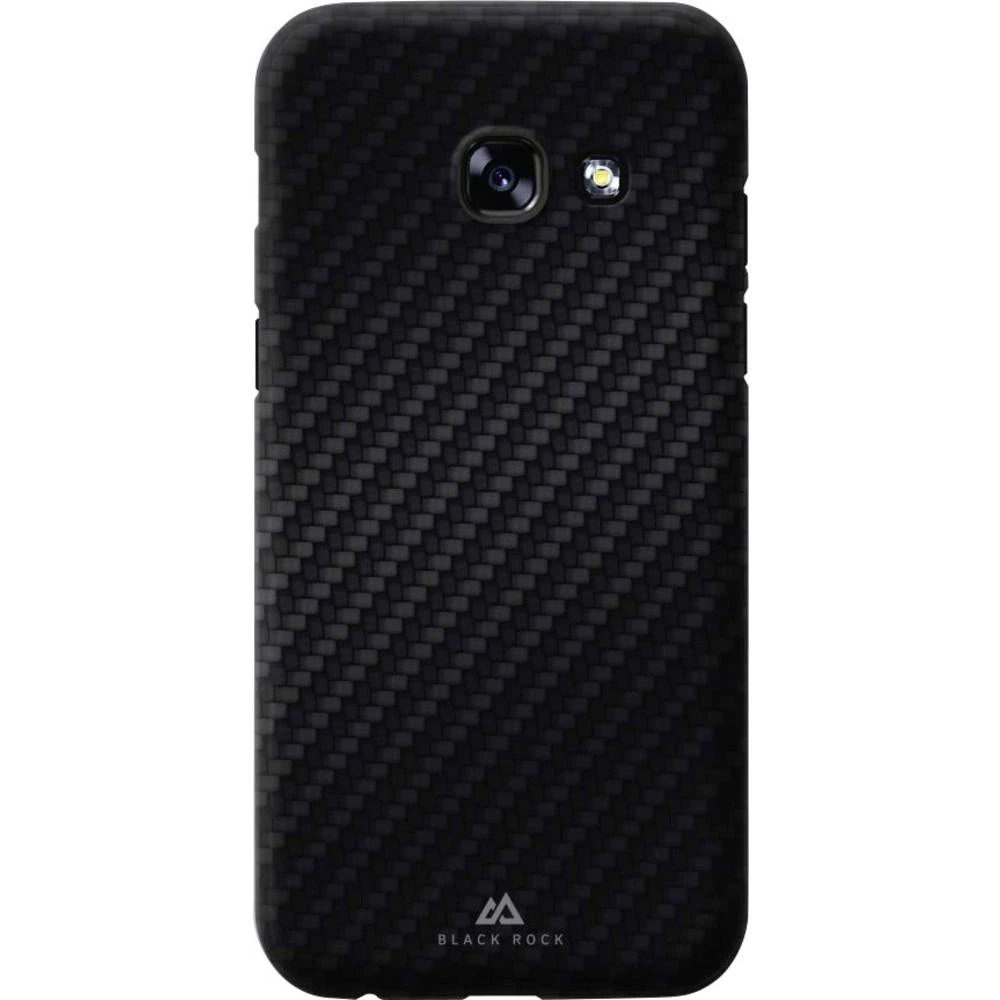 Black Rock Ultra Thin Iced Stražnji poklopac za mobilni telefon Galaxy A3 (2017) Karbon crna boja, Crna slika