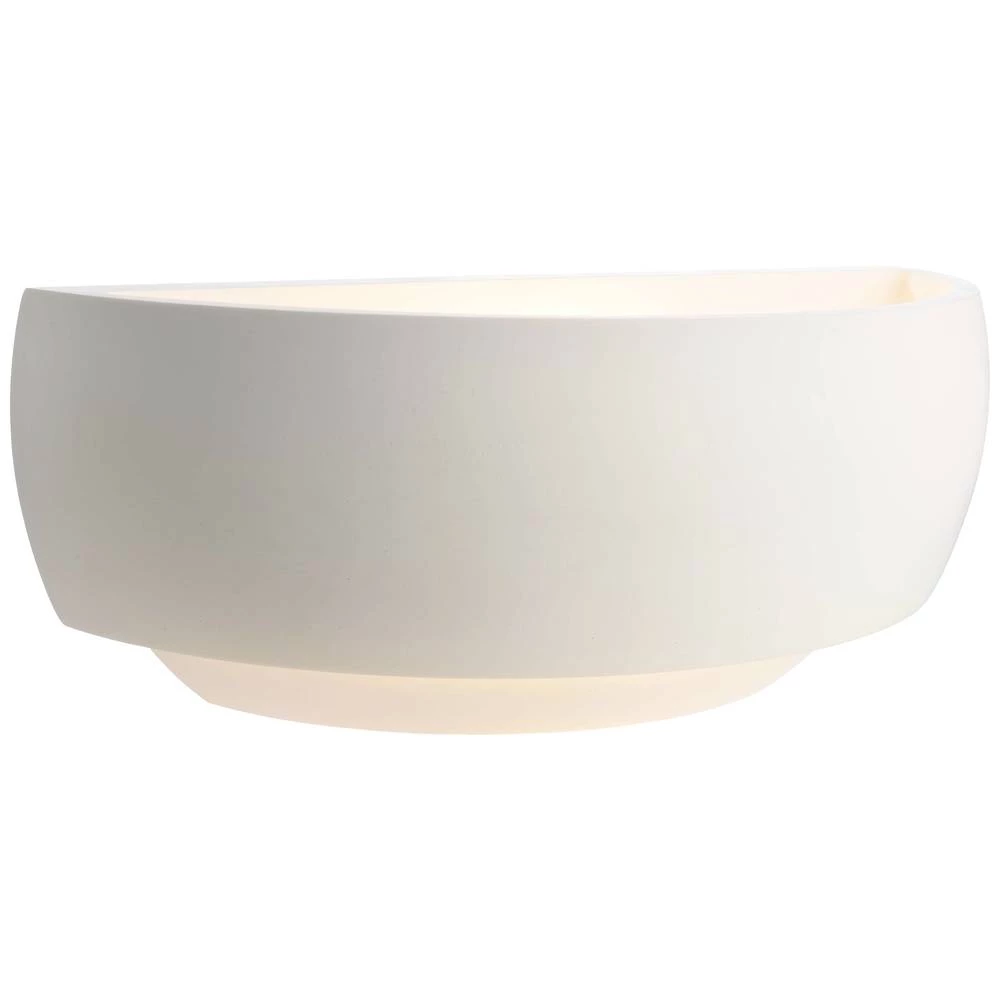 Nadgradna zidna svjetiljka, Surface, DL TWYNNDA I, E14, gips, bijela (može se bojati) Deko Light DL TWYNNDA II DL TWYNNDA II nadgradna zidna svjetiljka E14  40 W  bijela slika