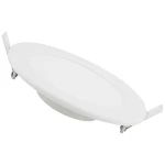 LED ugradna svjetiljka LE MANS kružna bijela 6W 115x32 mm 3000/4000/6000K IP44 prigušiva Heitronic 501375 Le Mans LED ugradna svjetiljka   LED  6 W bijela