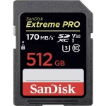 SDXC kartica 512 GB SanDisk Extreme® PRO Class 10, UHS-I, UHS-Class 3, v30 Video Speed Class 4K video podrška