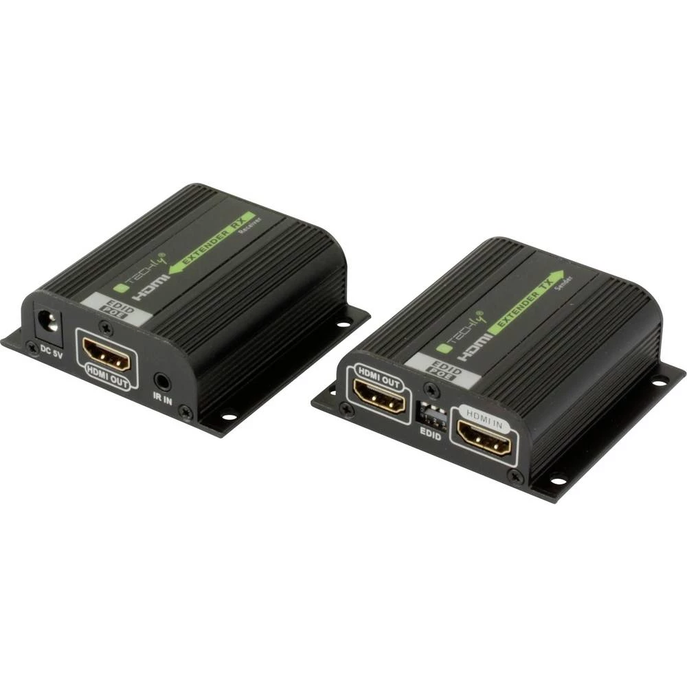 TECHly IDATA-EXT-E70POED HDMI™, RJ45 proširenje (produžetak) putem mrežnog kabela RJ45 40 m slika