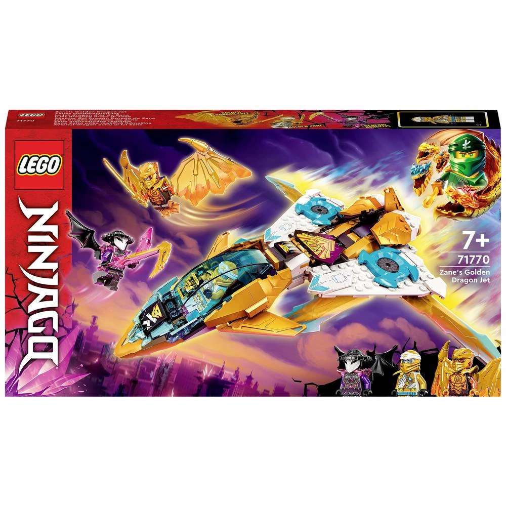 71770 LEGO® NINJAGO Zaneov Gold Dragon Jet slika