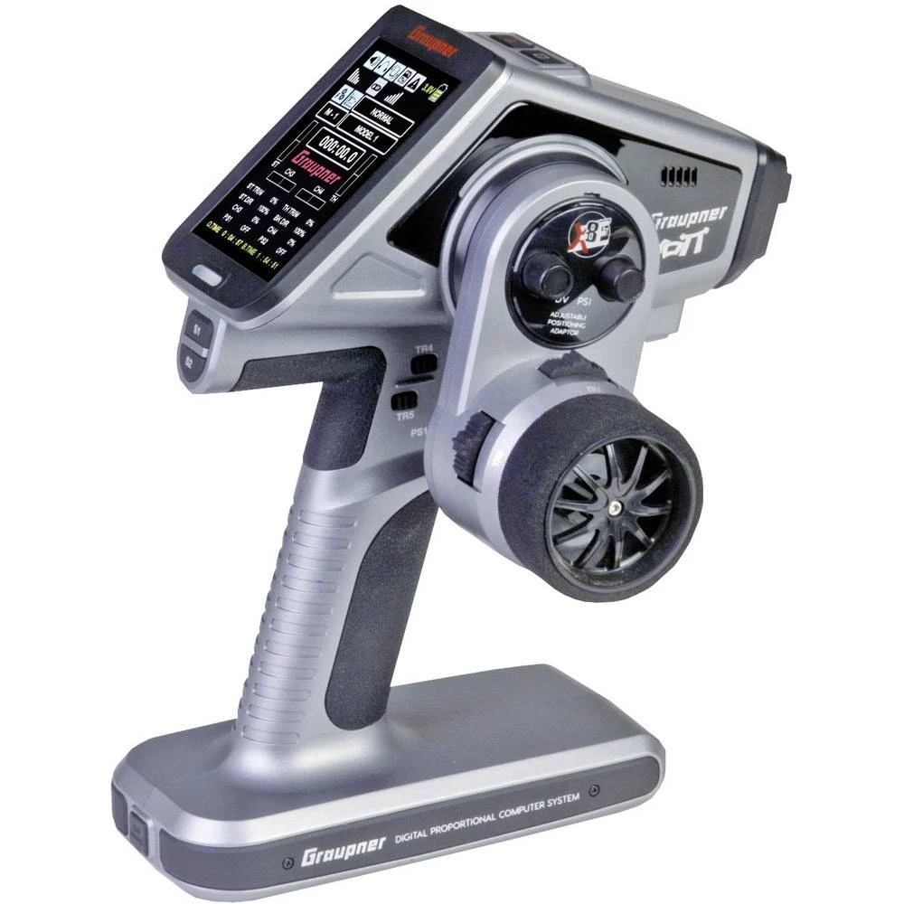 Graupner X-8E HoTT Pištolj-daljinski upravljač 2,4 GHz Broj kanala: 4 Uklj. prijemnik slika