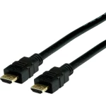 Value HDMI priključni kabel 2.00 m 11.99.5692 dvostruko zaštićen crna [1x muški konektor HDMI - 1x muški konektor HDMI]