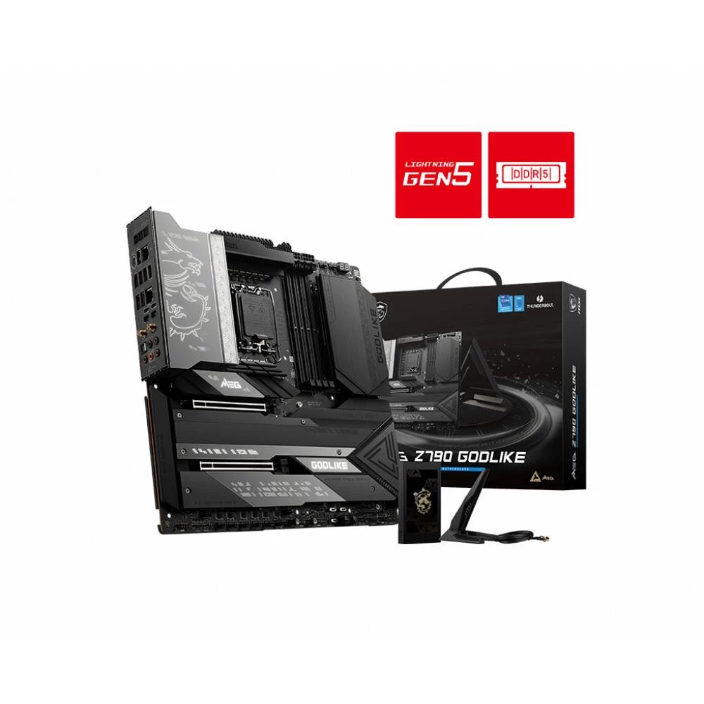 MSI MEG Z790 GODLIKE matična ploča Baza Intel® 1700 Faktor oblika (detalji) ATX Set čipova matične ploče Intel® Z790 slika