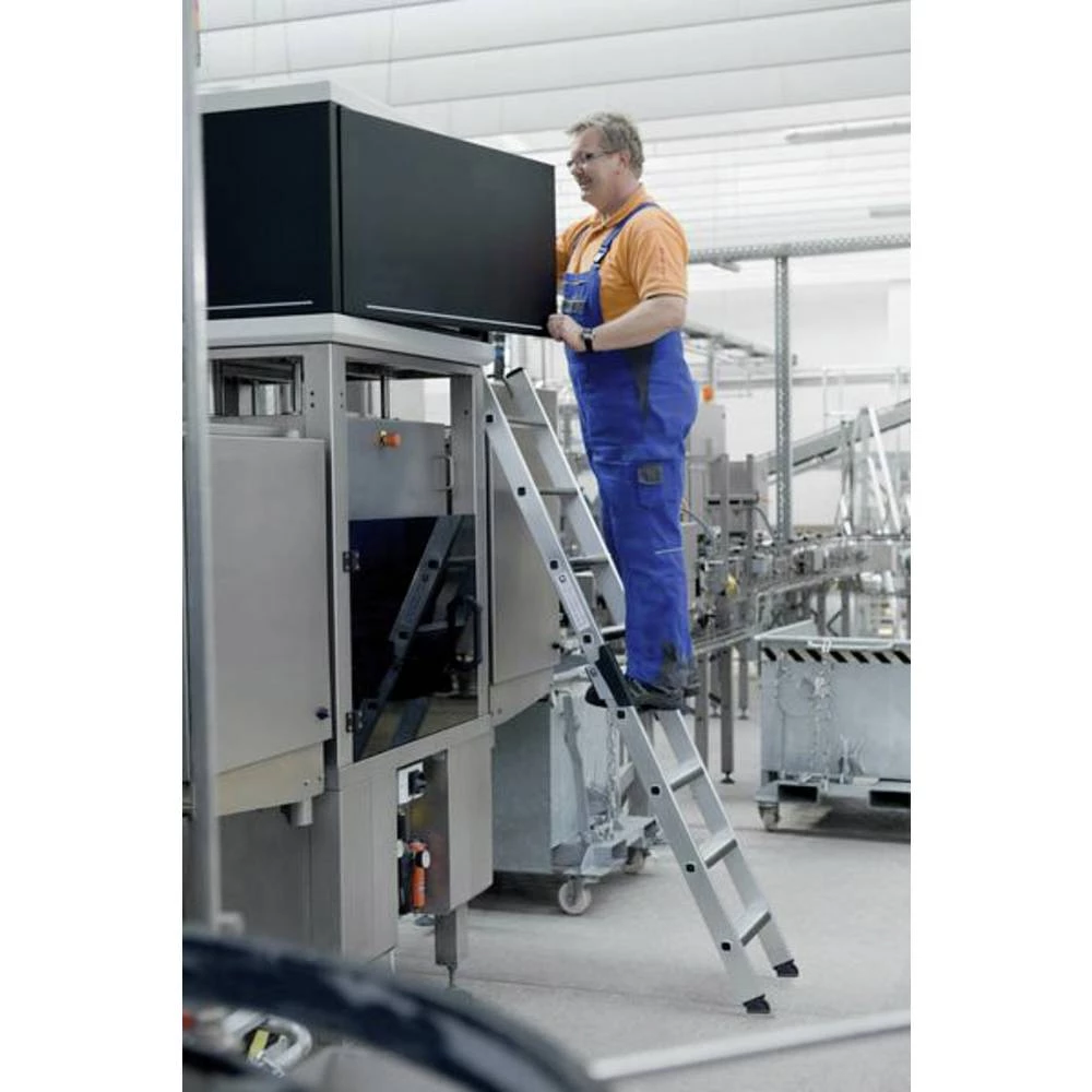 Günzburger Steigtechnik 40416 aluminij za postavljanje Radna visina (maks.): 5.3 m slika