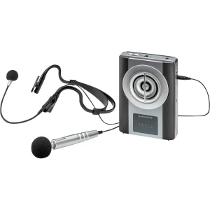 Monacor WAP-8 ručni glasovni mikrofon uklj. vjetrobran, uklj. torba, uklj. kabel slika