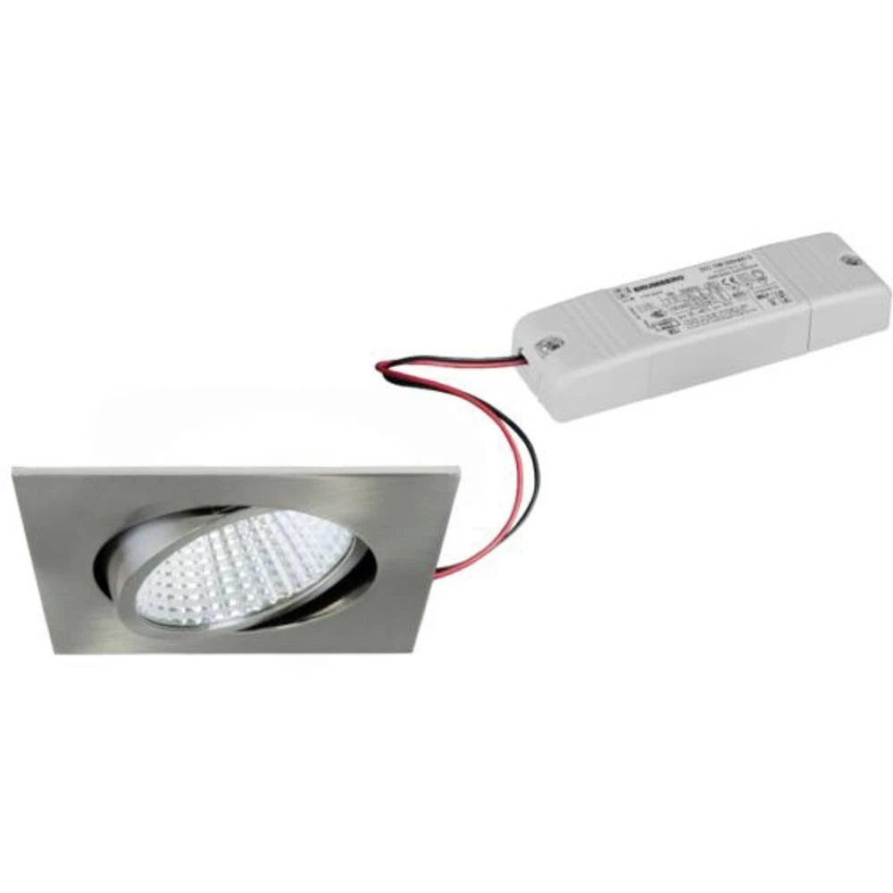 Brumberg 33292153 33292153 LED ugradna svjetiljka 12 W bijela nikal slika