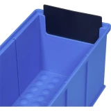 Pregrade za kutije za slaganje Crna Allit ProfiPlus ShelfBox Stop 456595 10 ST