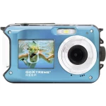 Digitalni fotoaparat GoXtreme Reef Blue 24 MPix Plava boja Full HD video zapis, Vodootporno do 3 m, Podvodna kamera, Otporan na