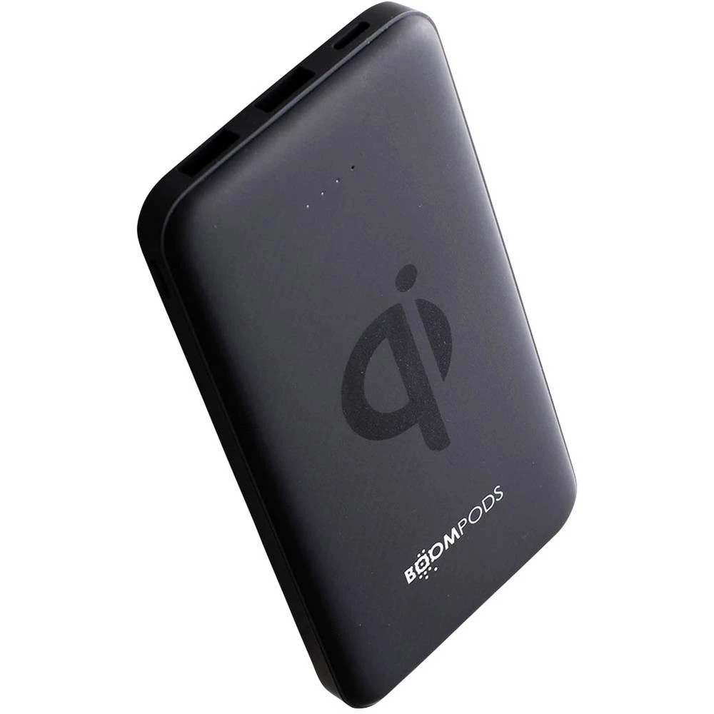 Boompods indukcijski powerbank 10000 mAh Powerboom qi WP10 PBQBLK Izlazi qi standard, USB crna slika