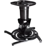 My Wall H16-1SL Stropni držač za projektor Mogučnost savijana, Vrtljivi nosač Tlo-/Udaljenost od stropa (maks.): 22.5 cm Crna