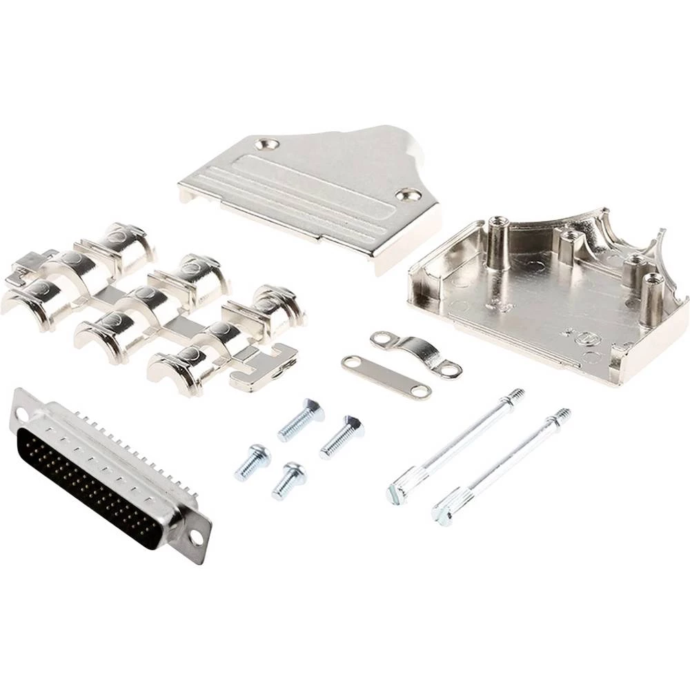 MH Connectors MHDM25-HD44MS-K višestruki ženski konektor D-Sub komplet 180 ° Broj polova (broj): 25 lemni kup 1 kom. slika