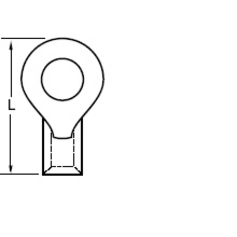 Molex 19193-0301 prstenasta kabelska stopica 1 St. slika