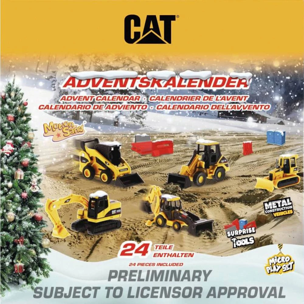 Carrera CAT Baustelle igračke adventski kalendar slika