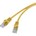 Basetech    BT-2272267    RJ45    mrežni kabeli, patch kabeli    cat 5e    U/UTP    3.00 m    žuta    sa zaštitom za nosić    1 St. slika