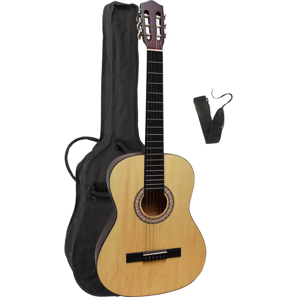 Klasična gitara-komplet MSA Musikinstrumente MI39 N Set 4/4 Prirodna slika