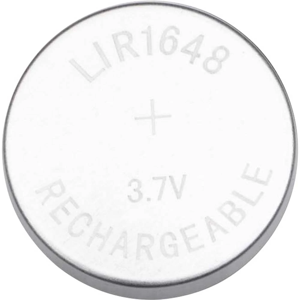 Akyga AKY1964 okrugli akumulator LIR 1648 Li-Ion 80 mAh 3.7 V 1 kom. slika
