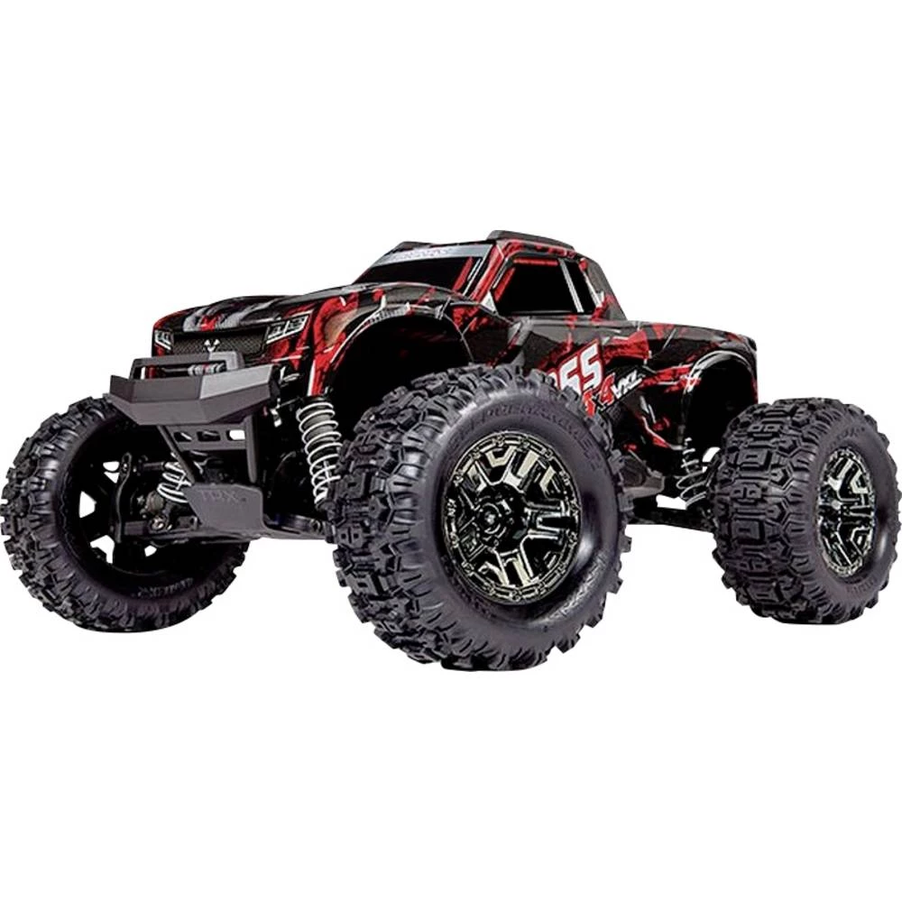 Traxxas Hoss crvena bez četkica 1:10 RC model automobila električni  monstertruck pogon na sva četiri kotača (4wd)  2,4 GHz slika