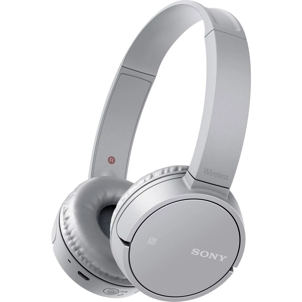 Bluetooth&reg; Naglavne slušalice Sony WH-CH500 Na ušima Slušalice s mikrofonom Siva slika