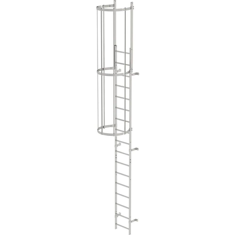 Günzburger Steigtechnik 530101 nehrđajući čelik jednostupne ljestve montaža s alatom slika