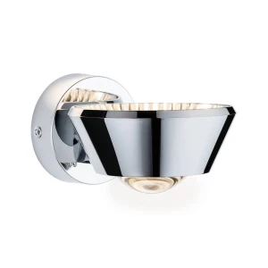 LED zidno svjetlo za kupaonicu 9 W Toplo-bijela Paulmann 70947 Sabik Krom (sjajan) boja slika