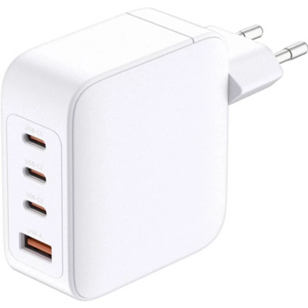 D-Link DCF-141 USB punjač 140 W USB 3.2 gen. 1, USB-C® Quick Charge 3.0, Quick Charge 4.0, USB PD 3.1 bijela unutrašnje slika