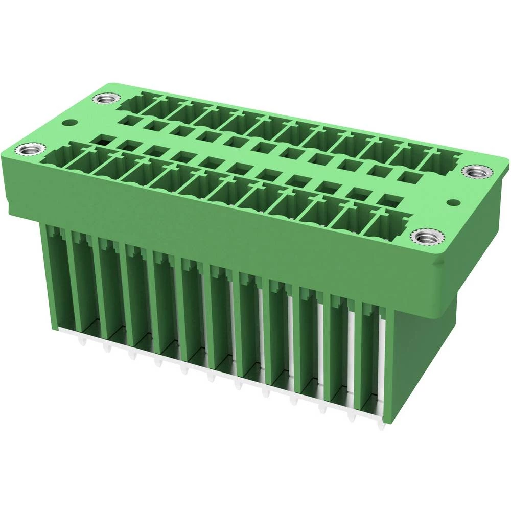 Degson Kućište utiča za tiskanu pločicu Ukupan broj polova 4 Raster: 3.80 mm 15EDGVHM-3.81-04P-14-00A(H) 400 ST slika