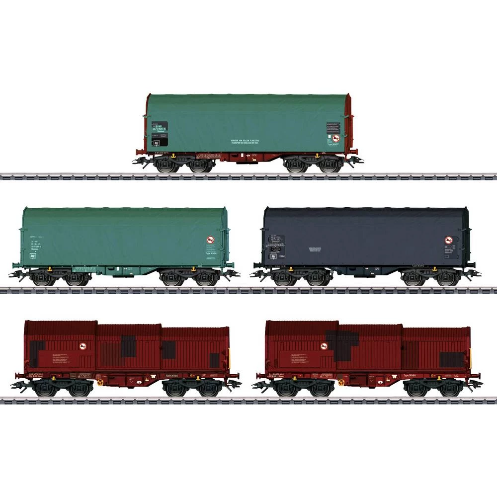 Märklin 46875 H0 Set od 5 teretnih automobila SNCB slika