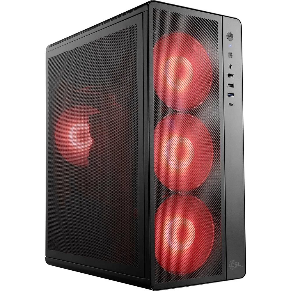 CSL Computer Gaming pc M12050H AMD Ryzen 5 5600 4.4 GHz 16 GB RAM 1 TB SSD Nvidia GeForce RTX™ 5060 Ti 8 GB GDDR7 94222 slika