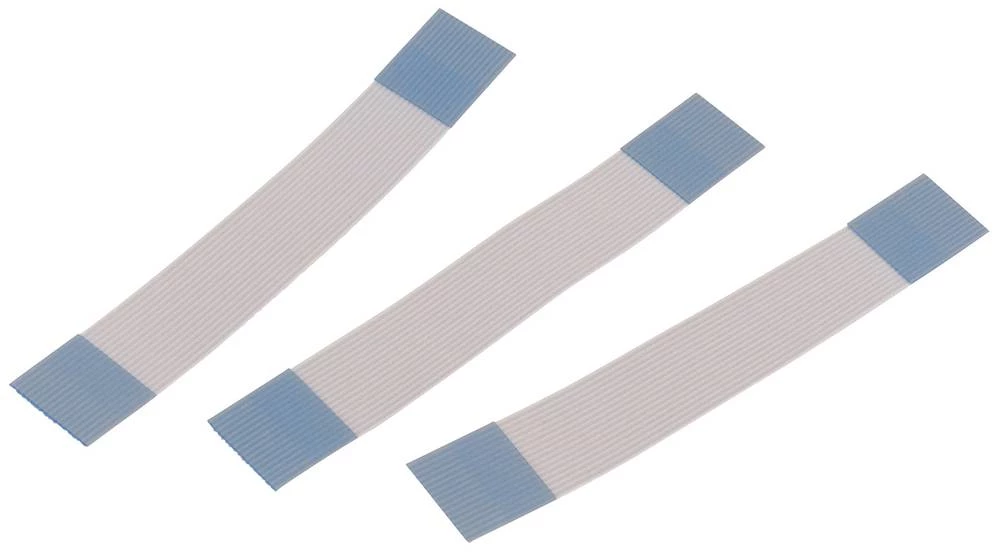 Plosnati tračni kabel Raster: 0.50 mm Siva, Plava boja Würth Elektronik 687650152002 1 m slika