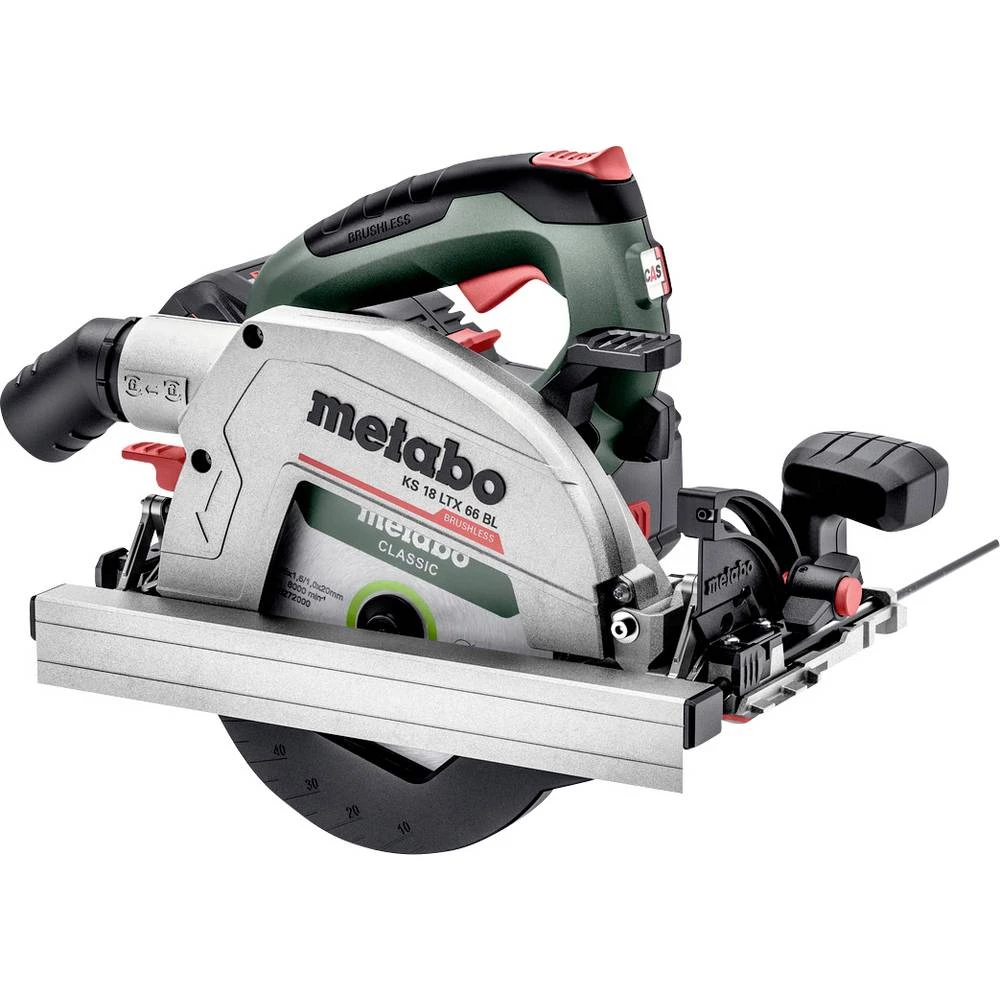 Metabo KS 18 LTX 66 BL akumulatorska kružna pila  165 mm uklj. 2 akumulatora, uklj. punjač, uklj. kofer  18 V slika