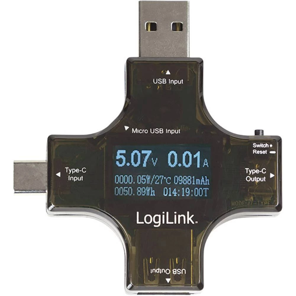 USB 2.0 Adapter Crna LogiLink slika