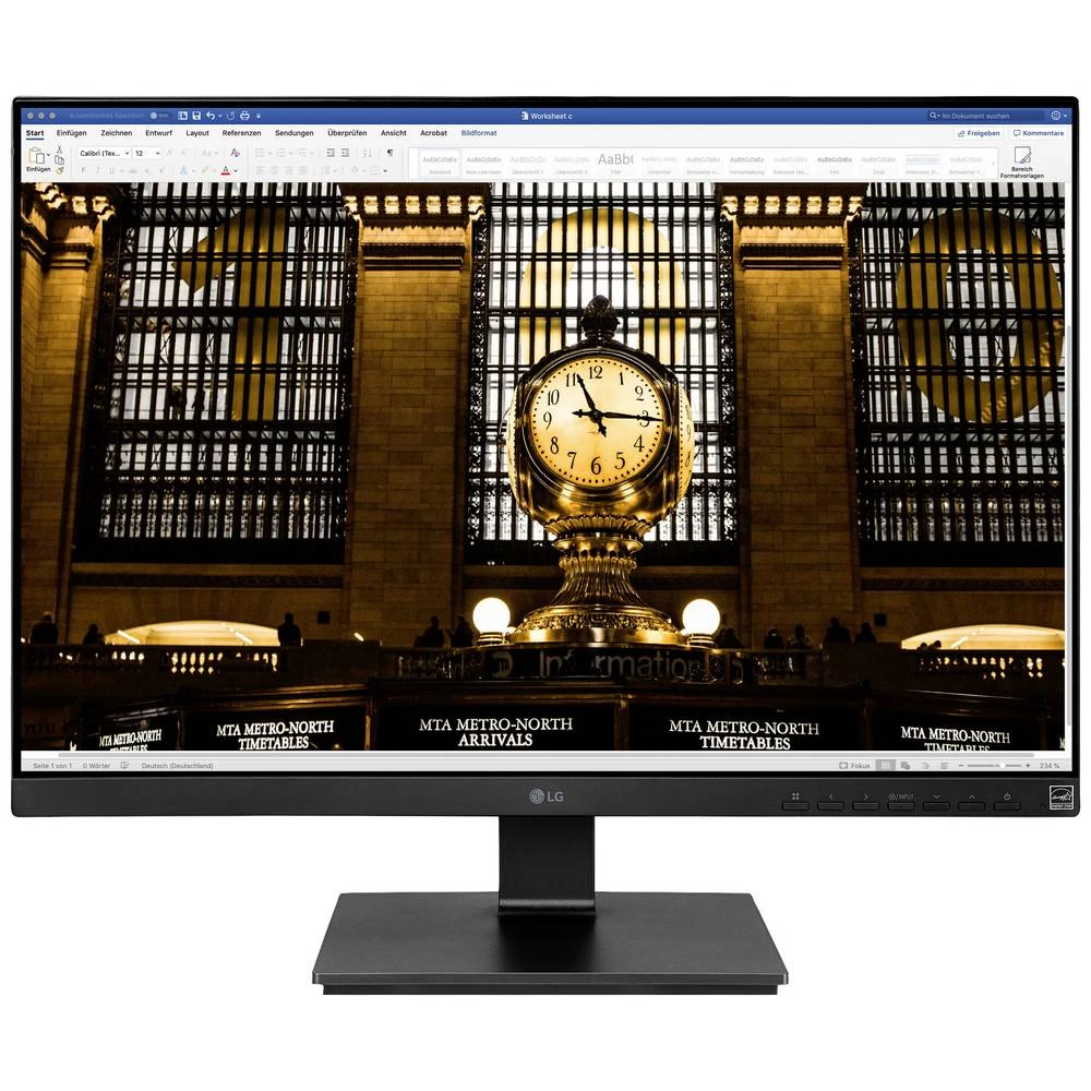 LG Electronics 25BL55WY-B LED zaslon 63.5 cm (25 palac) Energetska učinkovitost 2021 F (A - G) 1920 x 1200 piksel Full-HD+ 5 ms USB, HDMI™, VGA, DisplayPort, USB 2.0, USB a, utičnica za sluša slika