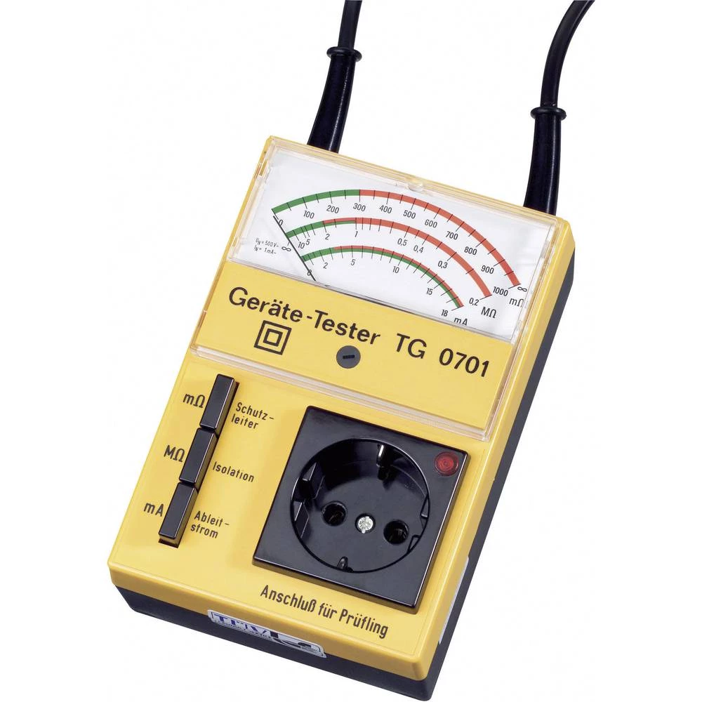 GMW TG 0701 Tester za uređaje, Tester za instalacije Kalibriran po DAkkS slika